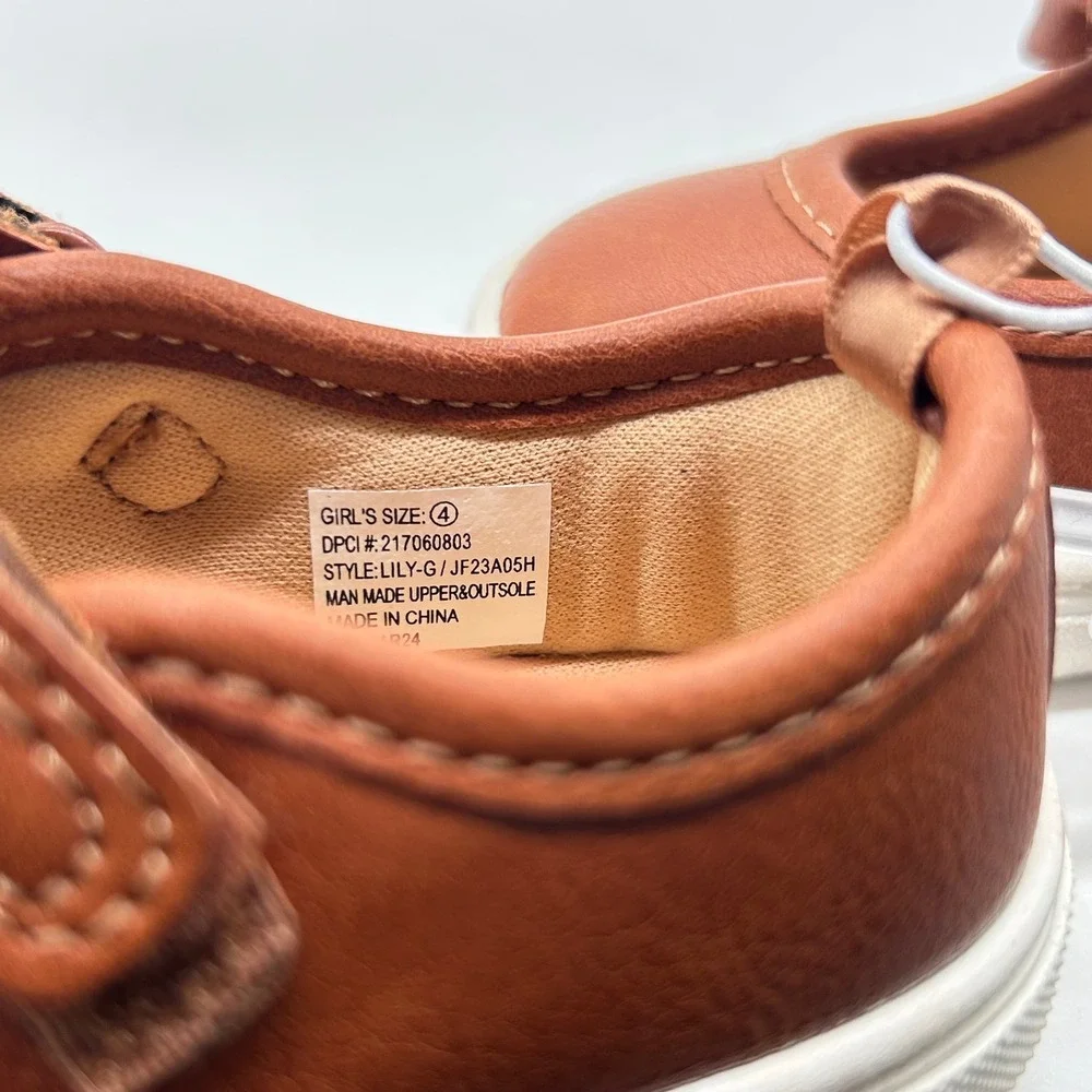 Carters‎ Girls Brown Mary Jane Bow Shoes Reseller Bundle of 6 Walking Size 4 NEW